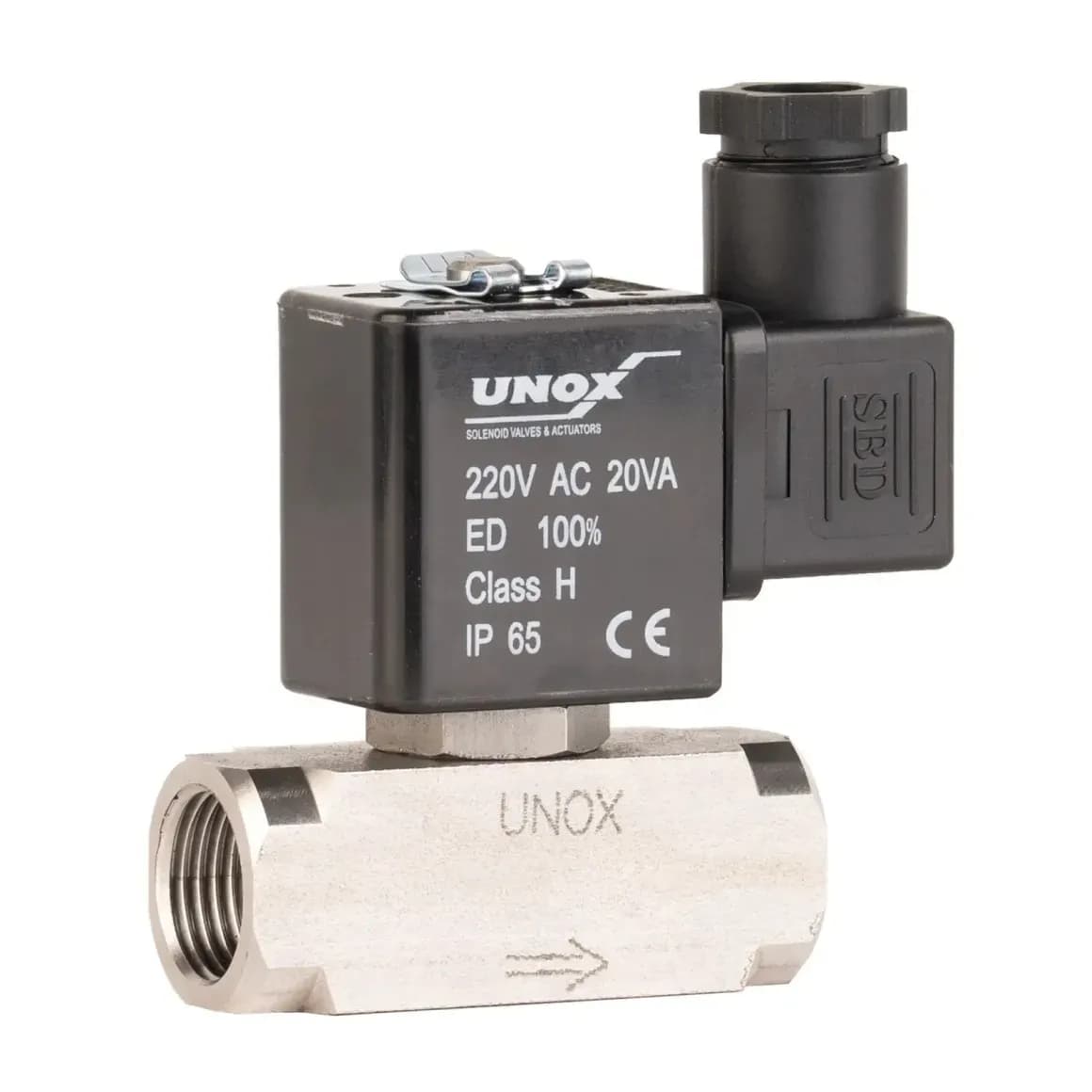Paslanmaz Genel Maksat Solenoid Valf 3/2 Normalde Kapalı