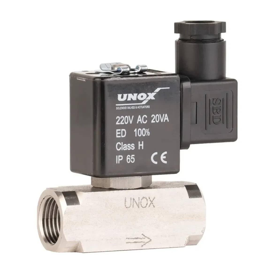 Paslanmaz Genel Maksat Solenoid Valf 3/2 Normalde Kapalı